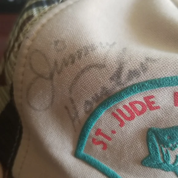 St. Jude Bass Classic Hat Signed by Jimmy  Houston - Picture 3 of 4